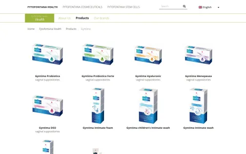 Herb-Pharma (fytofontana.com) – projektképernyőkép 3