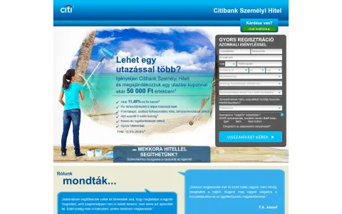 Citibank Hungary (citibank.hu) – projektképernyőkép 9