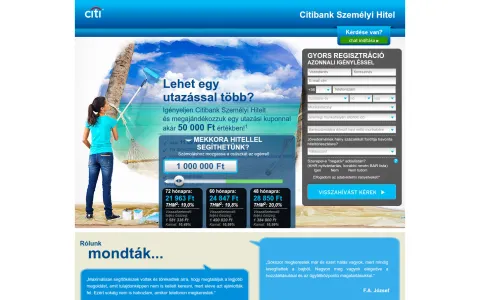 Citibank Hungary (citibank.hu) – projektképernyőkép 10