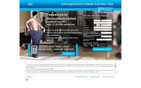 Citibank Hungary (citibank.hu) – projektképernyőkép 15