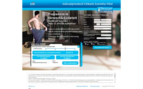 Citibank Hungary (citibank.hu) – projektképernyőkép 17