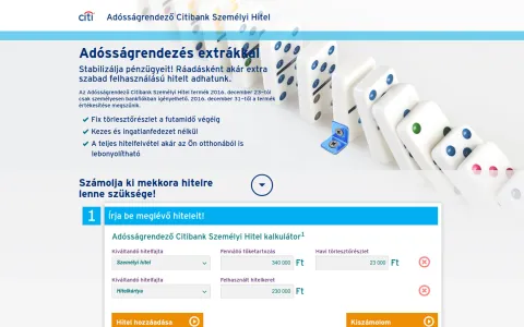 Citibank Hungary (citibank.hu) – projektképernyőkép 25