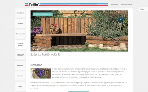 Telifa (telifa.hu) – projektképernyőkép 2