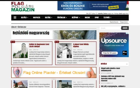 Flag Magazin (flagmagazin.hu) – projektképernyőkép 3