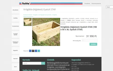 Telifa (telifa.hu) – projektképernyőkép 4
