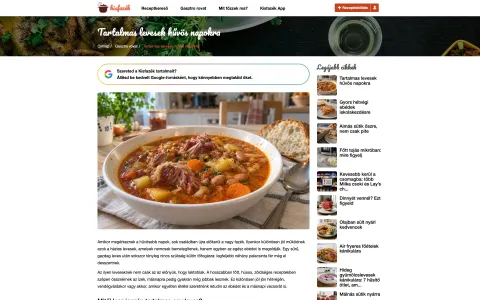Kisfazék article page