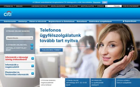A Citibank Hungary frontendfejlesztése landing oldalakkal, kalkulátorokkal, űrlapokkal és eDM-modulokkal
