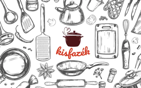 A Kisfazék receptplatform vizuális arculata